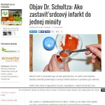 Objav Dr. Schultza Ako zastaviť srdcový infarkt do jednej minúty Alternatívna liečba Strava a zdravie Choroby Prírodná medicína