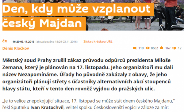 Český majdan (sputniknews.com)